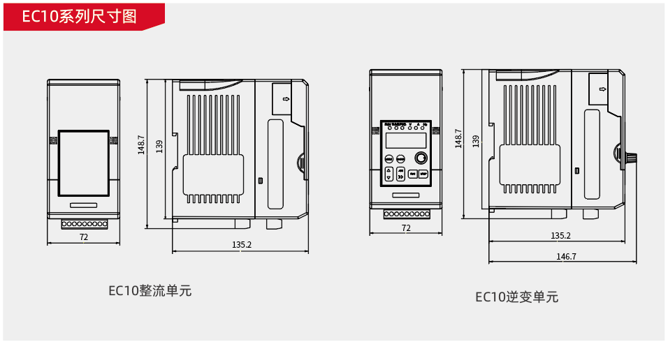 EC10尺寸